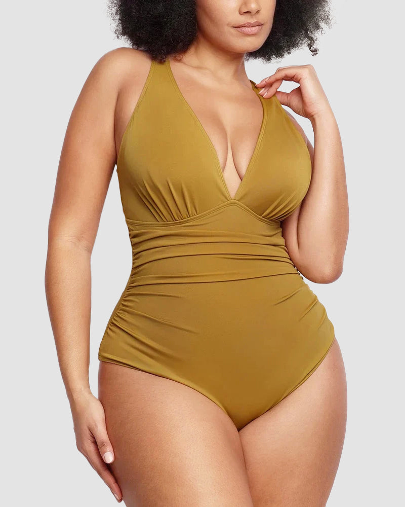 Bikini Selina – Modelujący strój kąpielowy z odkrytymi plecami
