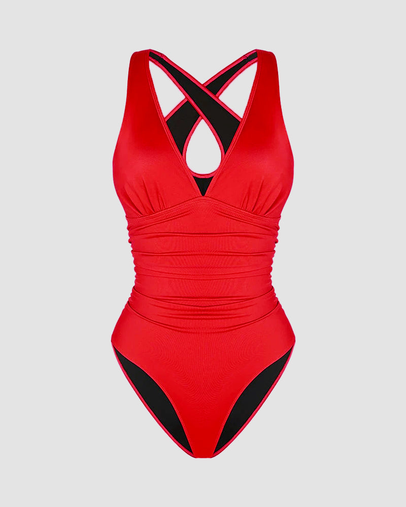 Bikini Selina – Modelujący strój kąpielowy z odkrytymi plecami