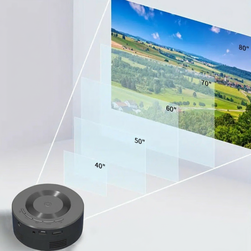 Przenośny Projektor 4K Mini