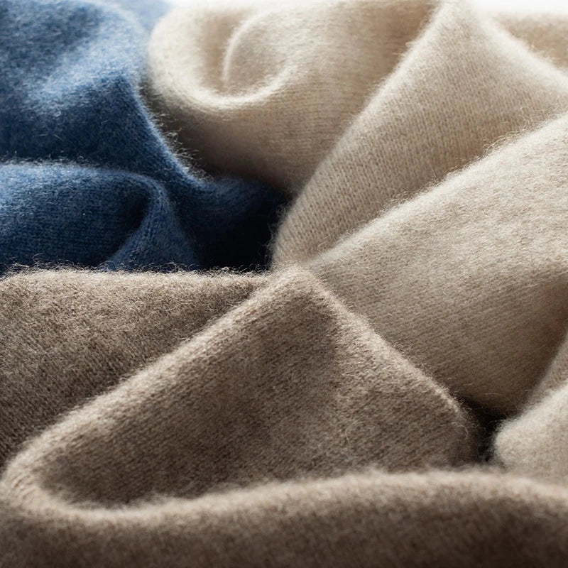 Valentiro™ – Sweter z wełny merino z półgolfem