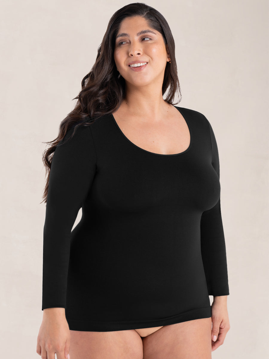 ISARA™ | Long Sleeve Sculpting Top