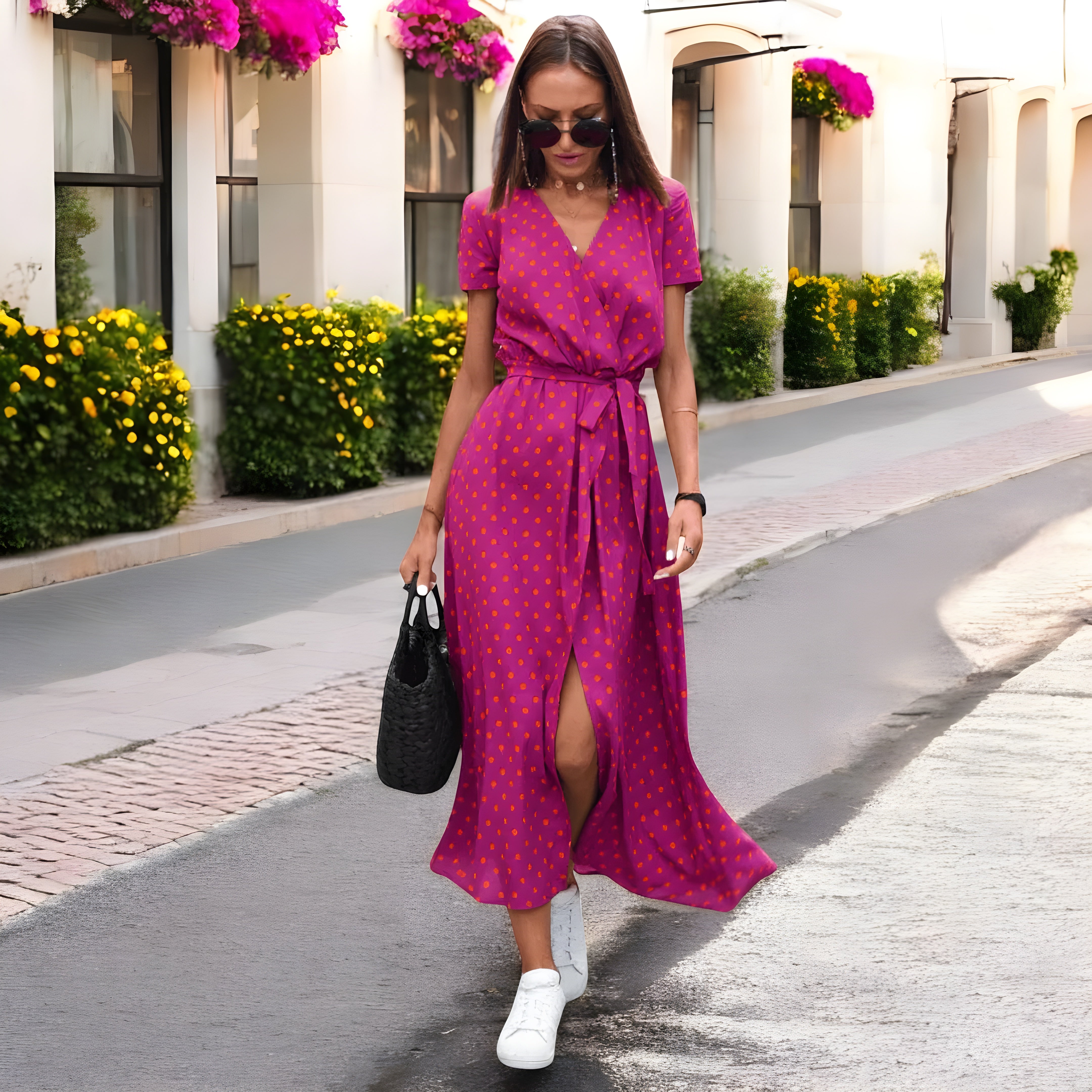 Elira – Zwiewna i elegancka sukienka na każdą okazję