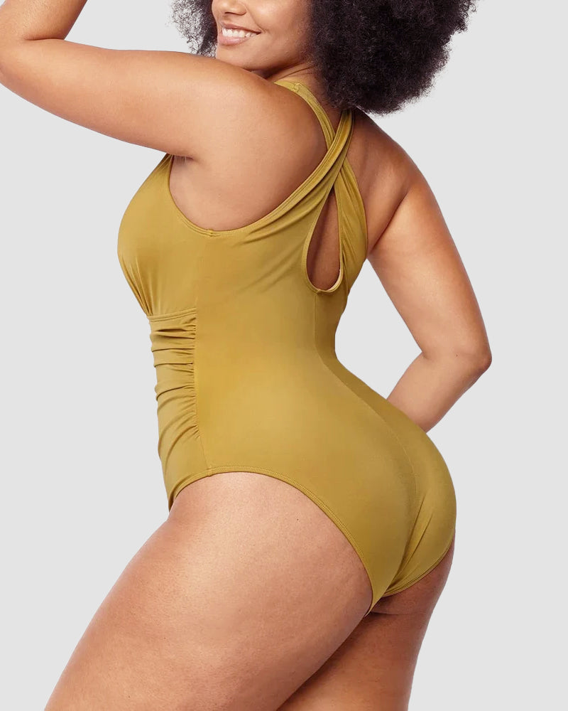 Bikini Selina – Modelujący strój kąpielowy z odkrytymi plecami