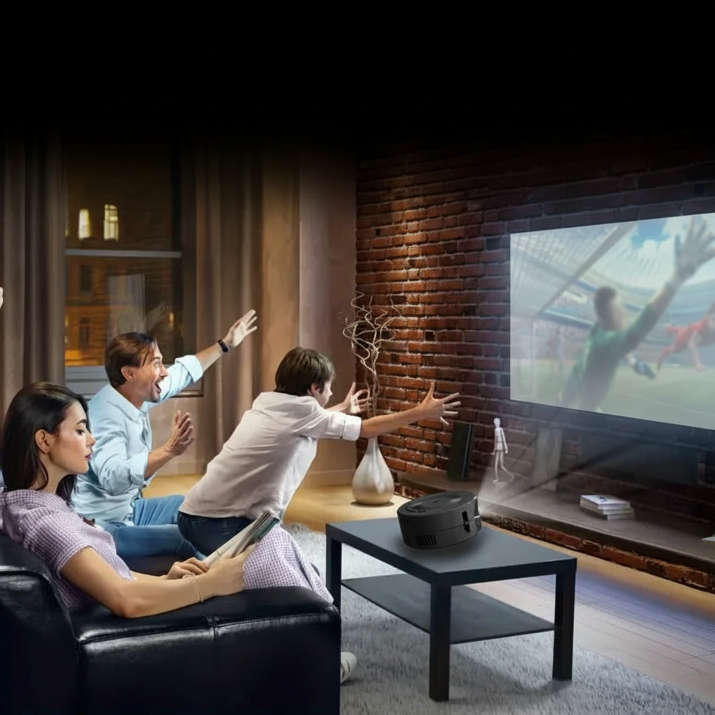 Przenośny Projektor 4K Mini
