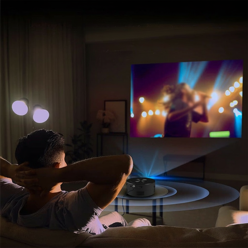 Przenośny Projektor 4K Mini