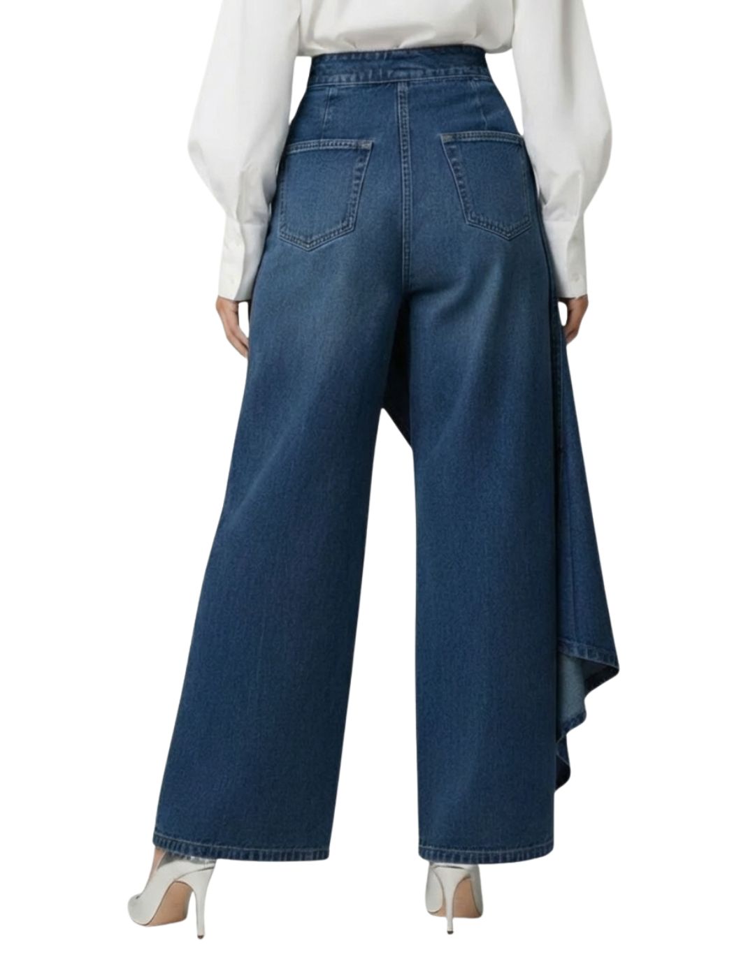 Damskie Jeansy Kopertowe Slim Fit